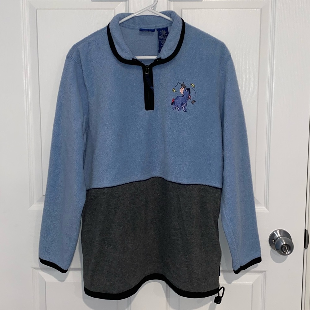 Disney fleece quarters zip